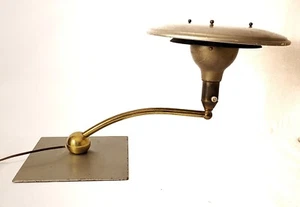M.G. Wheeler Sight Light Table Lamp LeRoy Doane Mid Century Modern UFO Design - Picture 1 of 11