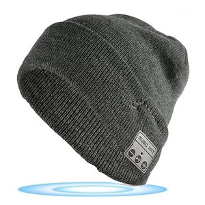 Cappello Beanie Bluetooth Cappello Musica Wireless con Altoparlante Cuffie Uomo Donna - Foto 1 di 12