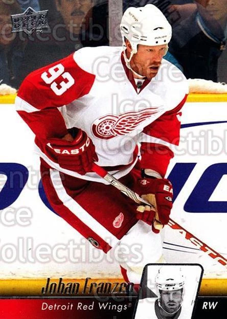 2010-11 Upper Deck #130 Johan Franzen - Image 1 of 1