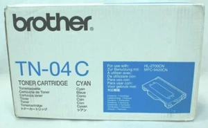 BROTHER TN-04C CAYAN TONER CARTRIDGE SEALED BOX NEW! - Bild 1 von 2