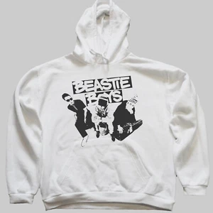 Beastie Boys Hip Hop Punk Rock Hoodie Sweatshirt Jumper White Unisex S-3XL - Picture 1 of 1