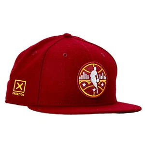 New Era NBA Cleveland All Star Game Cardinal Wool 59FIFTY Fitted Hat Size 7 1/2 - Picture 1 of 2