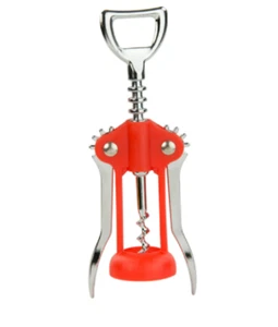 NEW HOME BASICS SILICONE WINE CORKSCREW - Picture 1 of 1