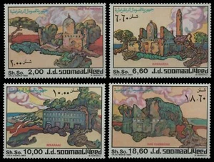 Somalia 1985 - Mi-Nr. 368-371 ** - MNH - Monumentos - Imagen 1 de 1