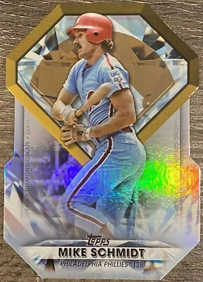 2022 Topps Series 1 2021’s Diamond Greats Die-Cuts Mike Schmidt #DGDC-22 - Image 1 of 2