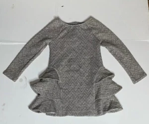 Preowned- Cat & Jack Layered Long Sleeve Dress Girls (Size XS/4-5) - Picture 1 of 6