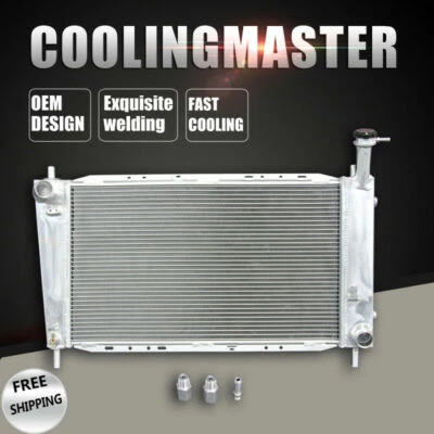 Radiador de aluminio Fit 86-95 Ford Taurus Lincoln Continental Mercury Sable V6 AT Foto 1 de 4