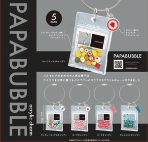 Papabubble Acrilico Charm Dolce Caramelle Figura Capsula Giocattolo Ken Elefante 5set - Foto 1 di 2