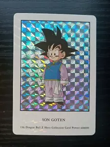Dragon Ball Z Hero Collection #156 Prism Foil DBZ Son Goten Artbox Free Ship! - Picture 1 of 2