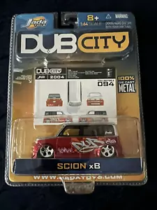 JADA TOYS DUB CITY2004 #094 SCION xB RED PAINT 1:64 NISP - Picture 1 of 2