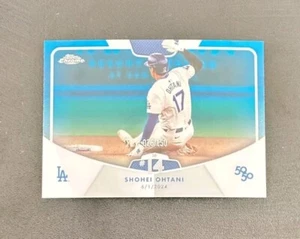 2024 Topps Chrome 50/50 Shohei Ohtani SB #14 28 26/150 Blue Parallel LA MLB - Bild 1 von 3