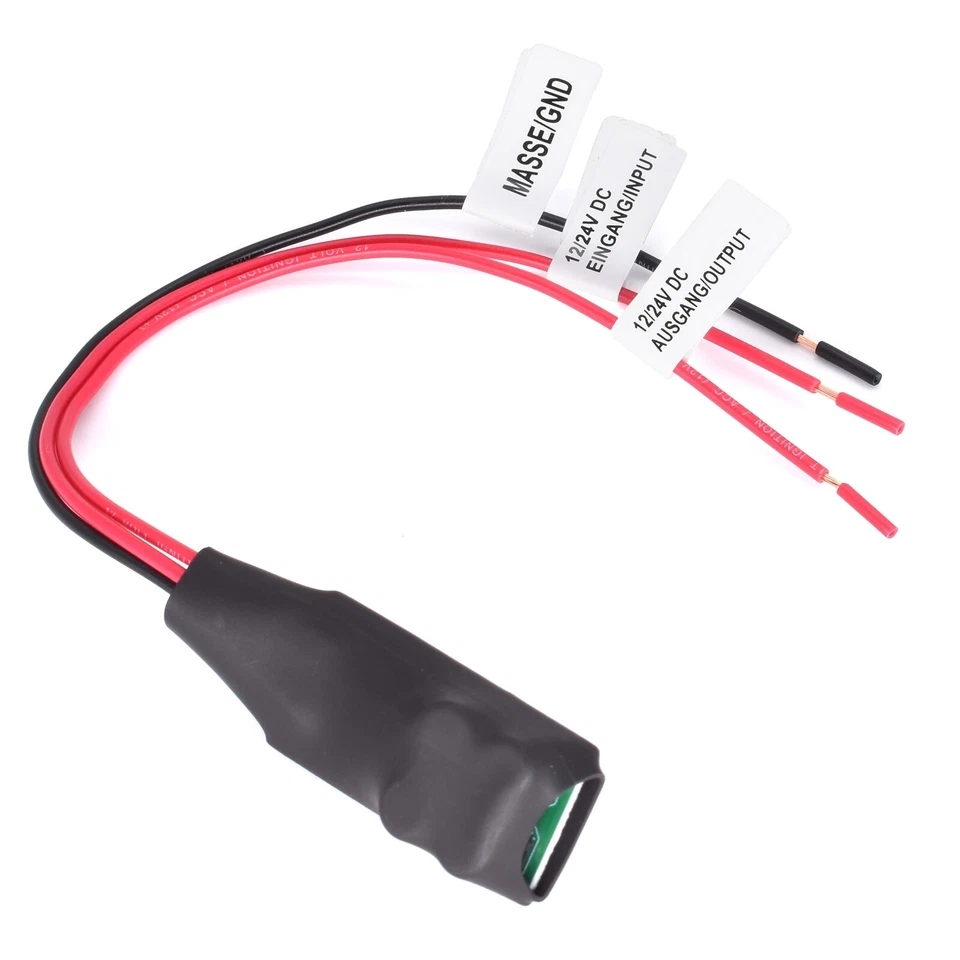 Signalfilter für Nachrüst Rückfahrkameras an getaktete Rückfahrleuchten / Canbus - Bild 1 von 4