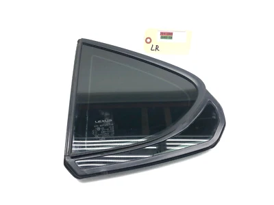 Lexus LS460 2007-2017 conductor izquierdo puerta trasera ventilación vidrio OEM. Foto 1 de 4