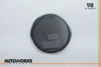 04-09 Jaguar XJ8 XJR Vanden Plas X358 painel de porta alto-falante tampa grade acabamento fabricante de equipamento original - Imagem 1 de 4