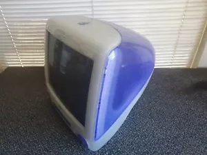 1998 Apple iMac G3 Purple vintage Apple imac all in one Computer - Picture 1 of 4