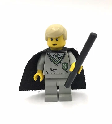 LEGO Draco Malfoy Slytherin minifigure 4709 4735 4711 4733 Hogwarts - Image 1 of 4
