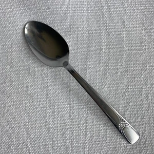 Oneida OHS142 posto cucchiaio zuppa / ovale USA ricambio inox Art Nouveau - Foto 1 di 8