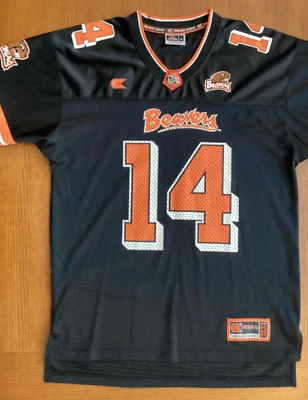 Camiseta deportiva Colosseum Derek Anderson #14 Oregon State Beavers negra y naranja talla M Foto 1 de 4