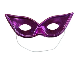 Purple Mirrored PVC Eye Mask - Picture 1 of 1