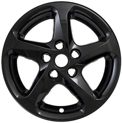 UNA SOLA CHEVROLET MALIBU LS 2016-2018 # IMP-394BLK 16" CUBIERTA DE RUEDA NEGRA BRILLANTE Foto 1 de 4