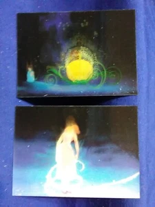 1995 SkyBox Disney's Cinderella Transformation #1 & 2 Insert Card Set - Bild 1 von 2