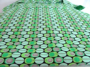"CADENAS para telas EBI 42"" x 5 yardas.+30"" NUEVAS-Algodón-Abstracto-Verdes - Imagen 1 de 6