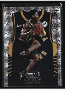 Aaron Holiday 2018-19 Panini Threads #166 Dazzle Rookie RC PACERS Parallel - Bild 1 von 2