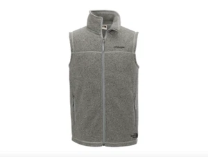 J.P Morgan Chase North Face Sweater Vest Mens Size S Gray Finance 100% Authentic - Picture 1 of 2