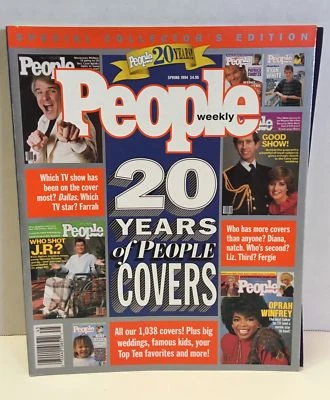 Special Collectors Edition Magazine 20 YEARS OF PEOPLE COVERS 1994-2004 ALL 1038 - Image 1 of 4