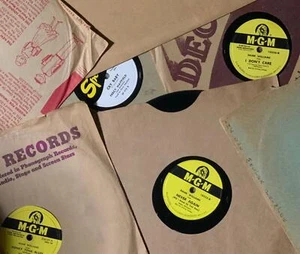 78 RPM 10" Shellac RECORDS *Assorted Titles* ~ Blues ~ Rock 'n Roll ~ DooWop - Imagen 1 de 58