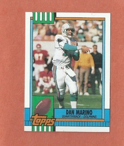 1990 TOPPS DAN MARINO CARD #323 MIAMI DOLPHINS - Picture 1 of 1