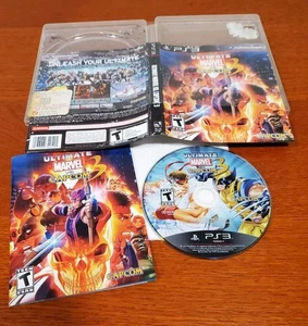 Ultimate Marvel Vs. Capcom 3 (Sony PlayStation 3, PS3) Probado CIB Completo UMVC3 - Imagen 1 de 2