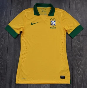 CAMISETA DE FUTBOL LOCAL BRASIL 2013/14 CAMISETA DE FUTBOL JUGADORES NIKE EDICIÓN PEQUEÑA - Imagen 1 de 15