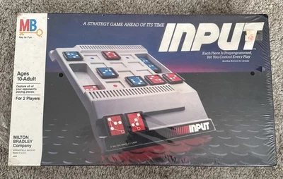 Input Strategy Game 1984 Milton Bradley Vintage NEW SEALED - Image 1 of 4