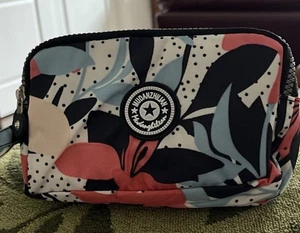 Handgelenktasche Geldbörse Portemonnaie Handytasche drei Reißverschlusstaschen Nylon - Bild 1 von 8