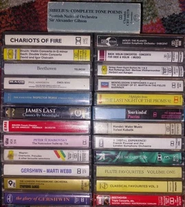 25 x CLASSICAL Cassette Tape Albums ☆Job Lot/Bundle - All Pictured!☆B - Picture 1 of 1