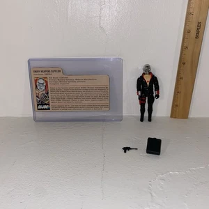 Destro V1 100% Komplett RED CARD BACK G.I. Joe 1983 Hasbro Vintage Actionfigur - Bild 1 von 15