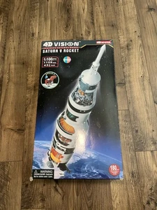 Famemaster 4D-Vision Saturn V Rocket Model 1:100 Scale 26117. New. Open Box - Picture 1 of 9
