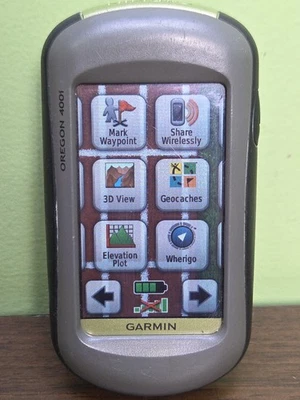Garmin Oregon 400i Touchscreen Handheld GPS Navigation Unit Outdoors   - Image 1 of 4