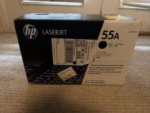 HP 55A Schwarz Original LaserJet Tonerkartusche Neu in OVP teilweise unversiegelt - Bild 1 von 6
