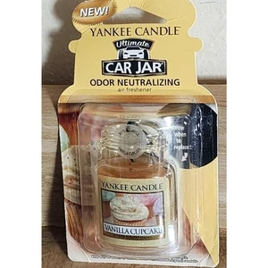 Ambientador Yankee Candle Car Jar Vanilla Cupcake Nuevo de Lote Antiguo - Imagen 1 de 6