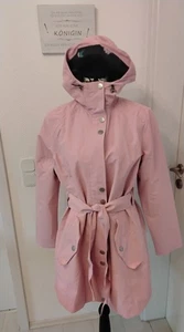 Toller Regenmantel Regenjacke *  Rosa * Kapuze  Taschen Gürtel * Gr. 42 * Esmara - Bild 1 von 4