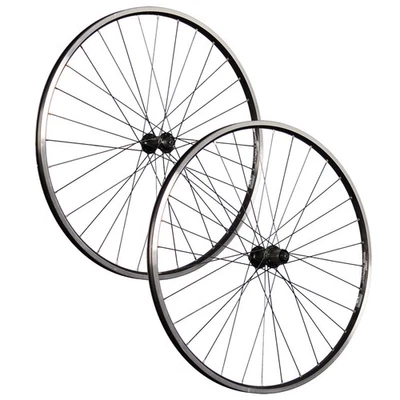 28 / 29 Zoll Fahrrad Laufradsatz Set Shimano Cues QC400 7-11 Disc CL schwarz - Bild 1 von 4