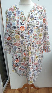 Seasalt Cornwall Aventurier Tunic Top Blouse Longline Pockets size 12 New j3 - Picture 1 of 7