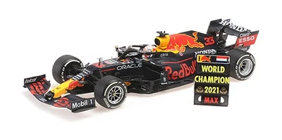 Minichamps 110212333 1/18 RED BULL HONDA RB16B MAX VERSTAPPEN ABU DHABI GP 2021 - Image 1 of 4