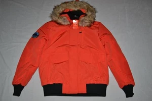 AUTHENTIC SUPERDRY MENS Everest Bomber JACKET ORANGE ALL SIZES BRAND NEW - Picture 1 of 5