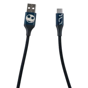 Quest Nightmare Before Christmas 6ft USB-A To Type-C Braided Charging Cable - Picture 1 of 4