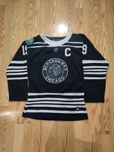 Adidas Chicago Blackhawks Jonathan toews winter classic 2019 jersey womens large - Picture 1 of 7