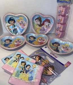 Hallmark Disney Princess Lot Teller, Servietten, Taschen, Leckerli Behälter - Bild 1 von 8