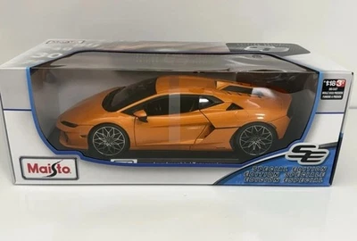 Nuevo Maisto Die-Cast Edición Especial - Lamborghini Temerario, Naranja, Escala 1/18 Foto 1 de 4